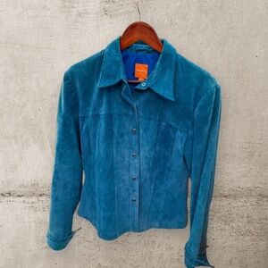 Blue Suede Jacket (L)